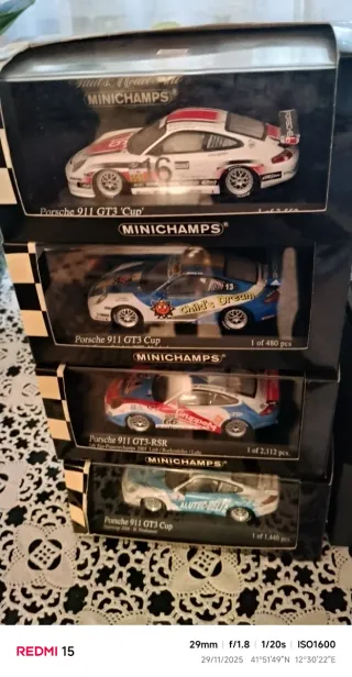 Porsche 911 GT3 RSR & BMW M3 DTM 1/43