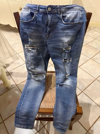 Jeans Zara Skinny uomo EUR40 Taglia M