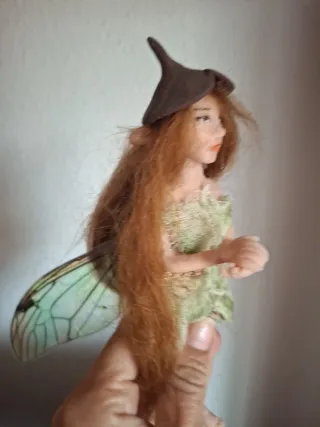Figura Hada Duende Gnomo Elfo Muñeca