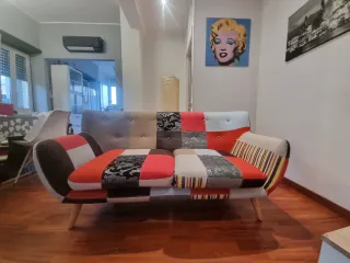 Divano 2 posti patchwork