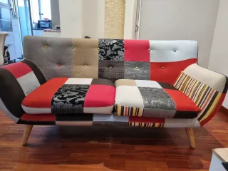 Divano 2 posti patchwork