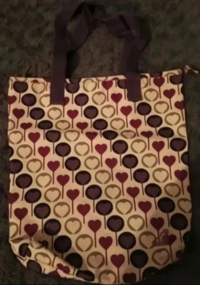 Bolso Tote Roxy Corazones