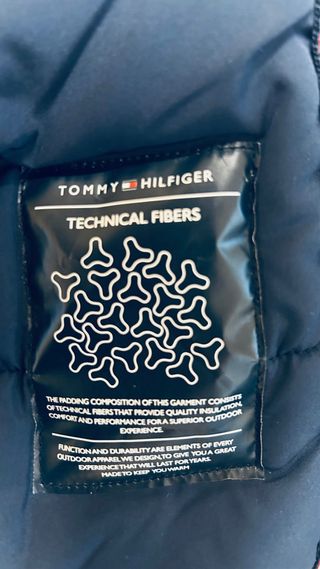 Abrigo plumas Tomy Hilfiger talla 164 Juvenil