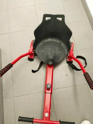 Kart para Hoverboard Rojo