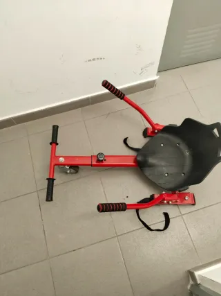 Kart para Hoverboard Rojo
