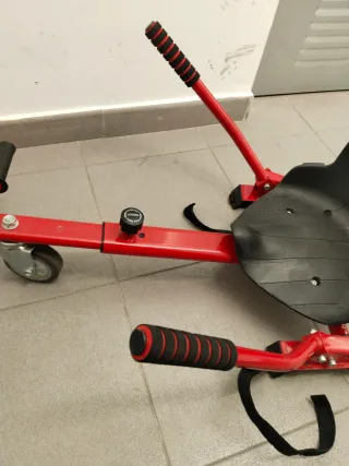 Kart para Hoverboard Rojo
