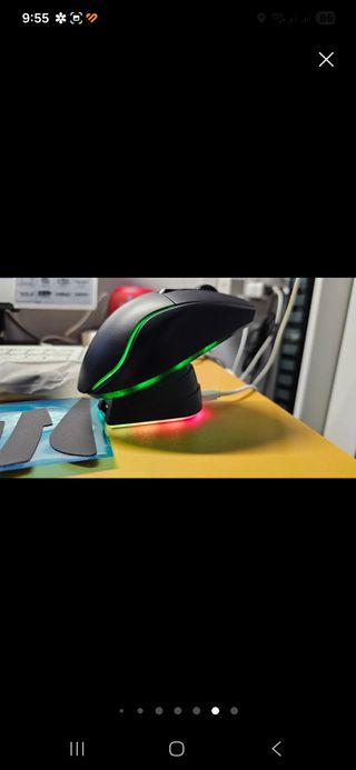 Ratón Inalámbrico KLIM RGB Nuevo