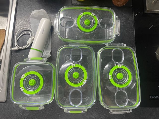 Set Envasadora al Vacío Manual Princess