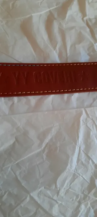 Cintura donna Coveri pelle rossa