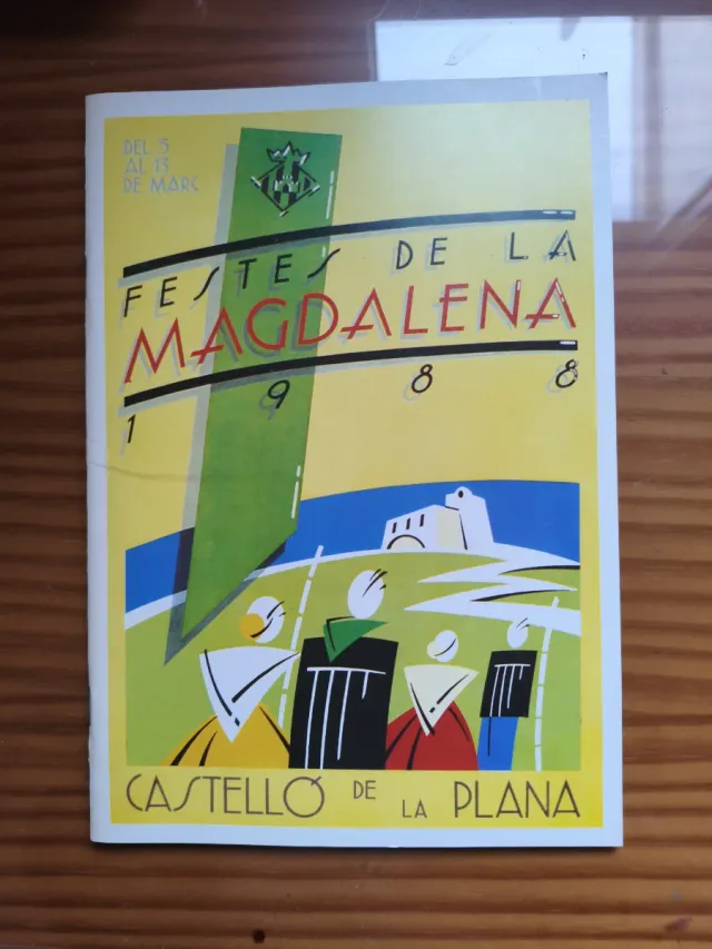 Programa oficial de Fiestas Magdalena 1988