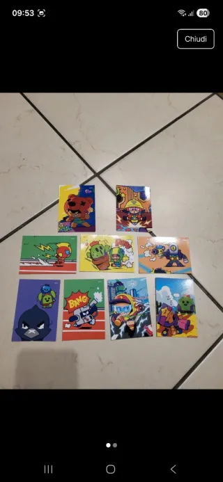 Lotto Carte Brawl Stars
