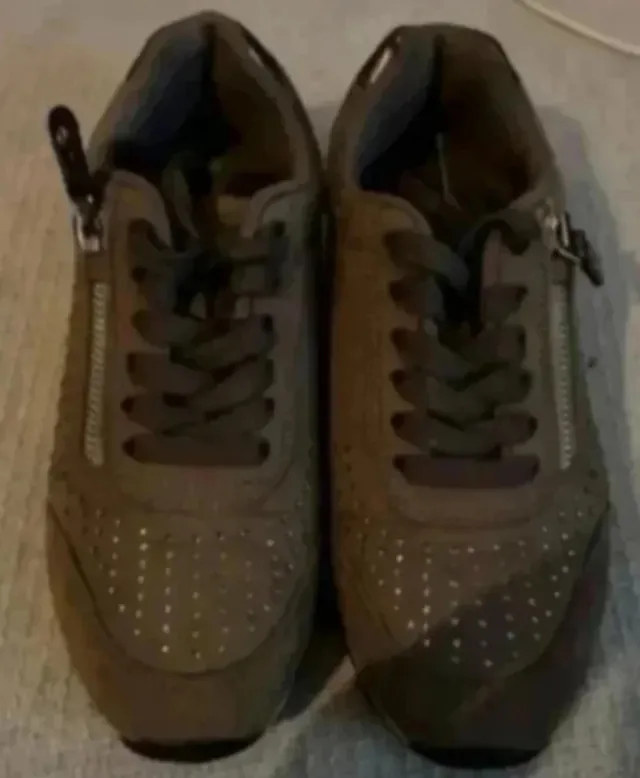 Tênis NYC Collection Tamanho 36 Marrom