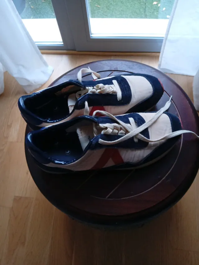 Zapatillas El Ganso Beige y Azul