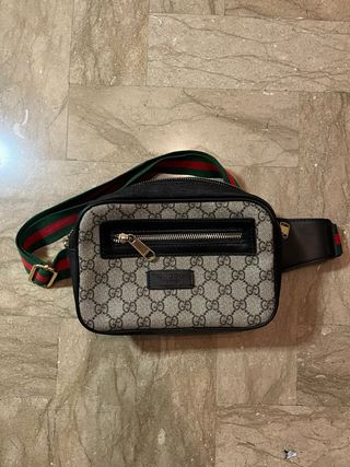 Marsupio Gucci Uomo Beige/Marrone