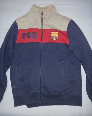 Sudadera FC Barcelona Azul y Roja