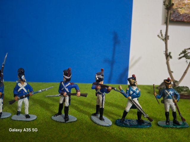 Soldati di plastica napoleonici francesi