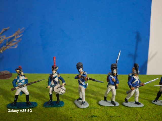 Soldati di plastica napoleonici francesi