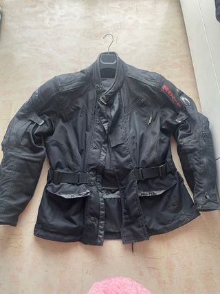 Chaqueta Moto Hombre Talla M Negra