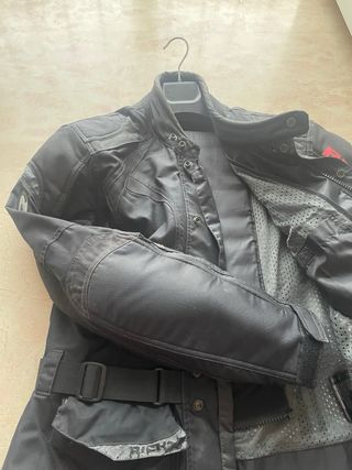 Chaqueta Moto Hombre Talla M Negra