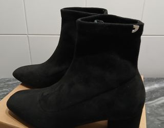 Botines Gioseppo Ante Negro Talla 37