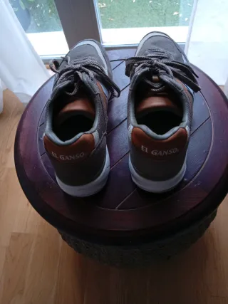 Zapatillas El Ganso Hombre Marrón/Gris