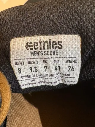 Zapatillas Etnies Hombre Talla 41