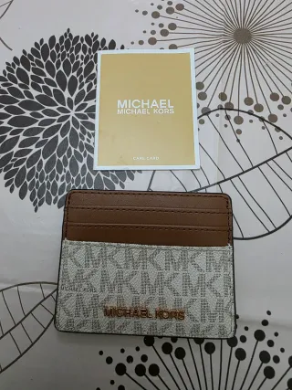Portacarte Michael Kors monogramma