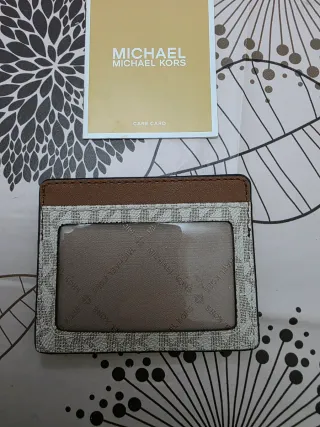 Portacarte Michael Kors monogramma