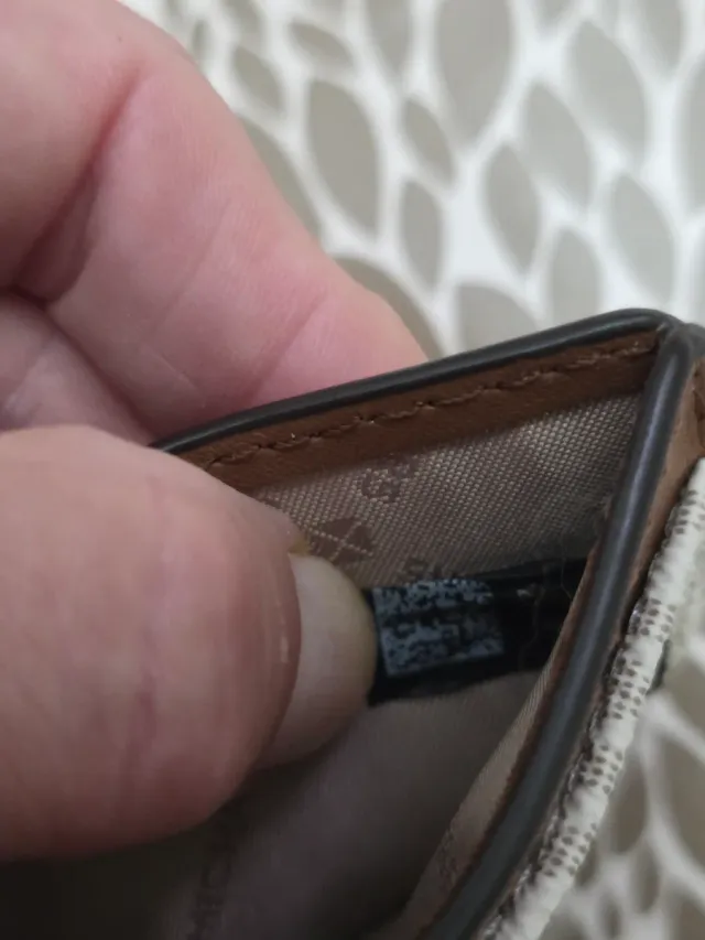 Portacarte Michael Kors monogramma