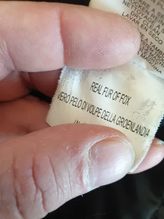 Giaccone 3/4 donna con pelliccia tg 44 italia