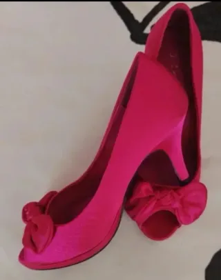 Zapatos Fucsia Talla 37