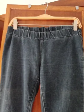 Mallas vaqueras azules