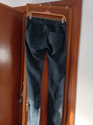 Mallas vaqueras azules