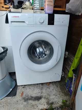 Lavadora Corbero Blanca 6Kg