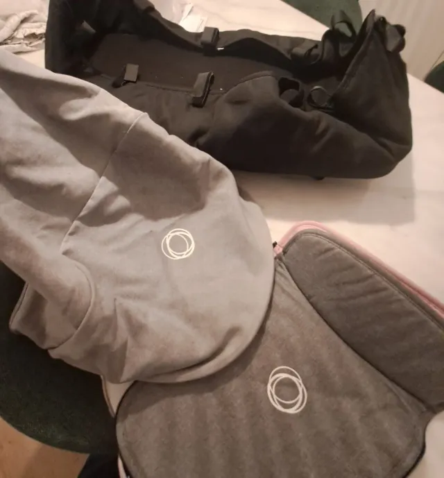 Capazo Bugaboo Cameleon 3 textil rosa