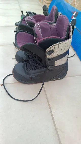 Tabla Snowboard Burton + Fijaciones y Botas
