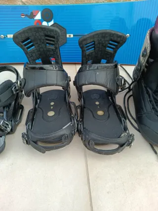 Tabla Snowboard Burton + Fijaciones y Botas