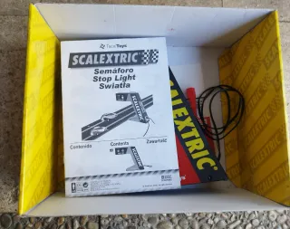 Semáforo Scalextric para Salidas Sincronizadas