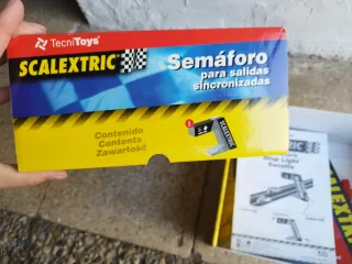 Semáforo Scalextric para Salidas Sincronizadas