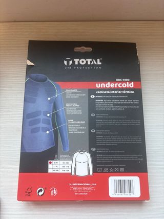 TOTAL Pantalón Interior Térmico UDC-1500
