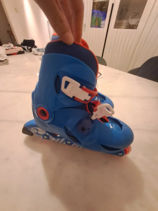 Patines infantiles ajustables azules