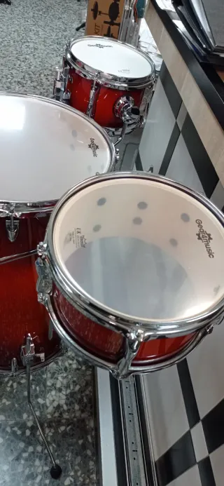 Batería Cocktail Roja