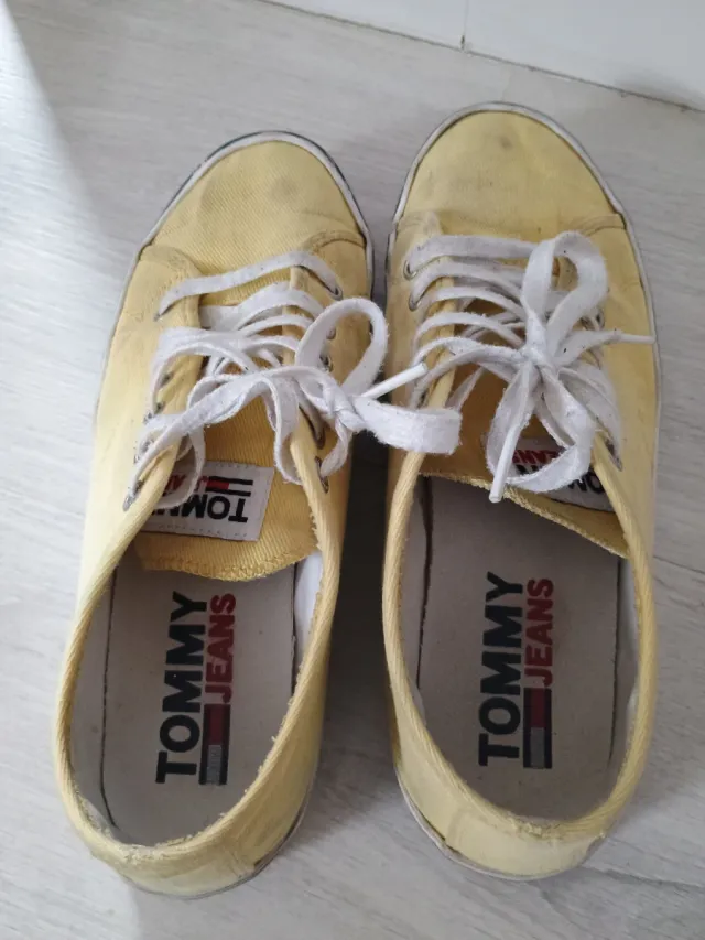 Zapatillas Tommy Hilfiger Amarillas