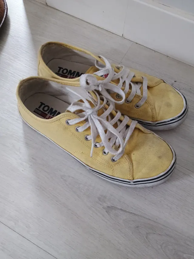 Zapatillas Tommy Hilfiger Amarillas