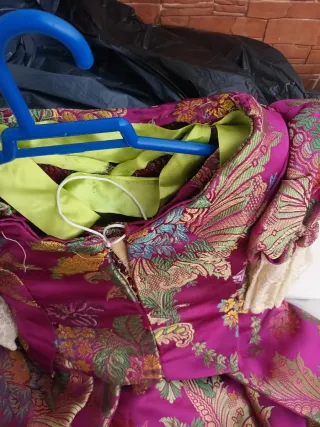 Traje de Fallera morado