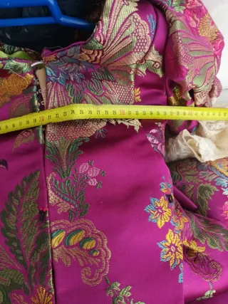 Traje de Fallera morado