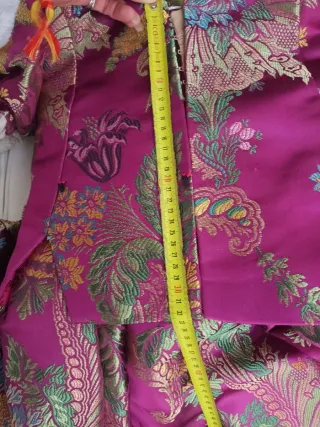 Traje de Fallera morado