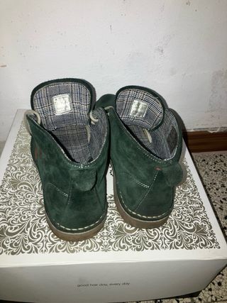 Stivaletti U.S. Polo Assn. camoscio verde