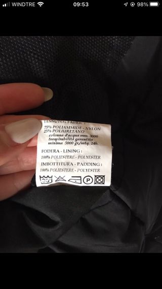 Giacca da sci MC Ross rossa e bianca