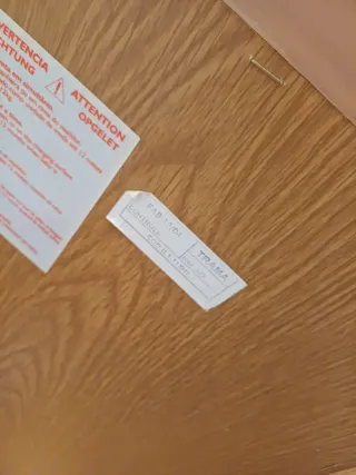 Cómoda cambiador bebé madera